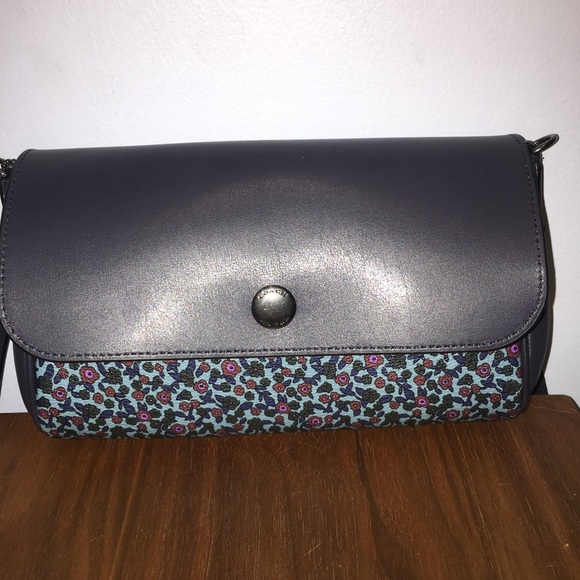 Floral Reversible Crossbody Coach Purse - Picture 2 of 2